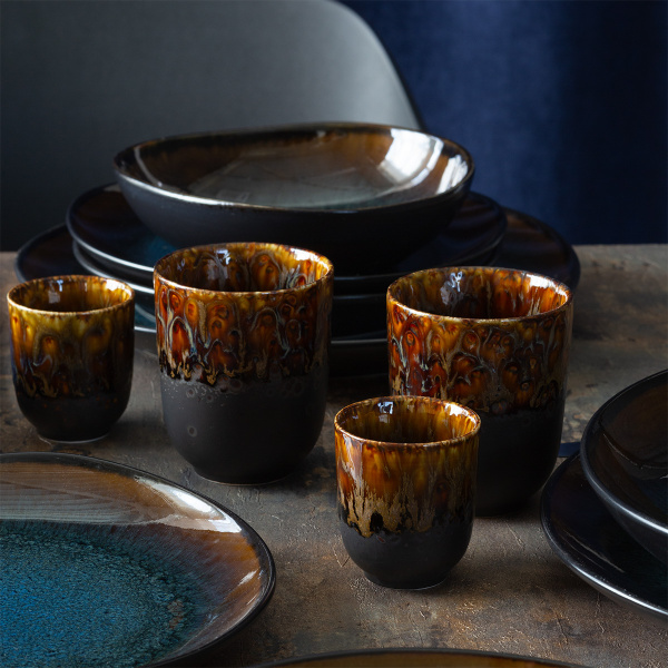 Skodelica brez ročaja 300 ml — Gaya Atelier Amber