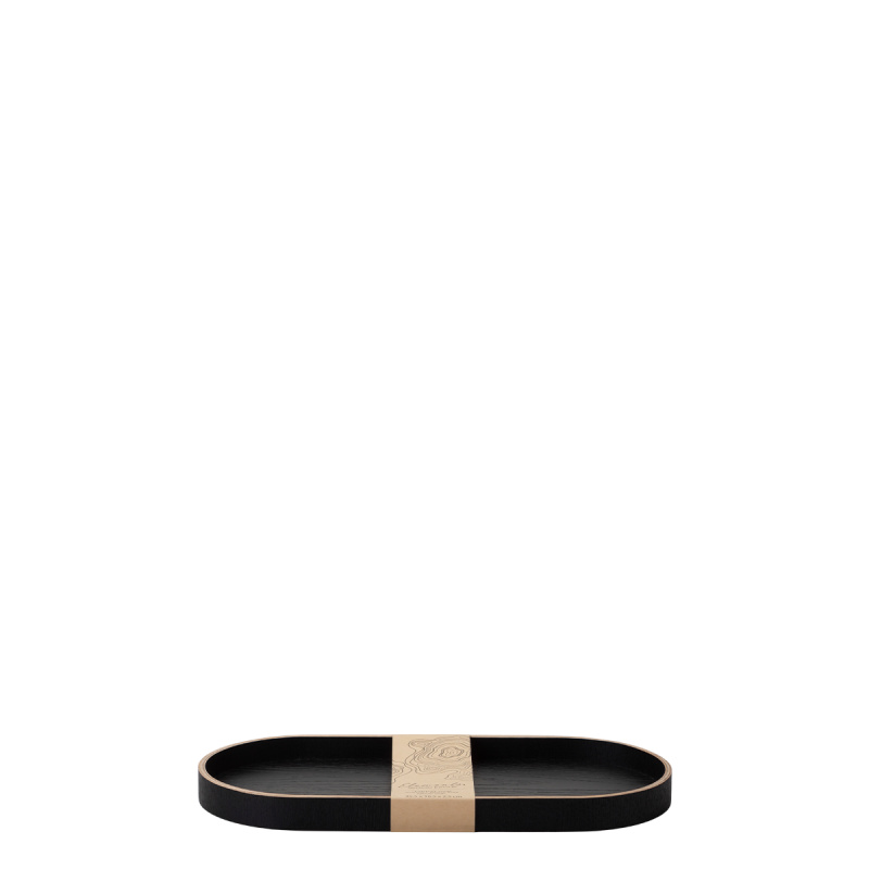 Ovalni pladenj 35.5 x 16.5 x 2.5 cm – Elements Wood Wengue