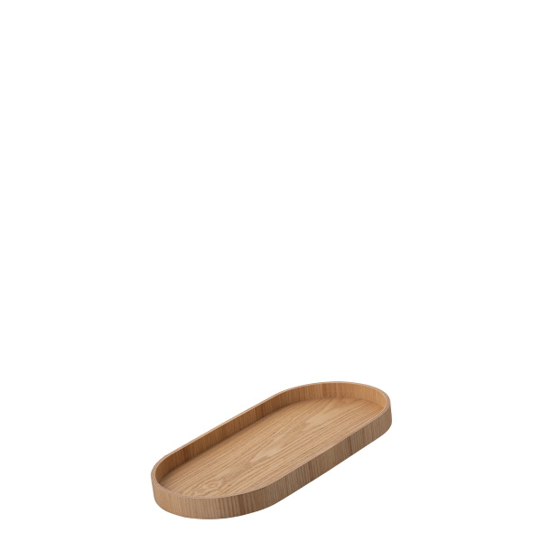 Ovalni pladenj 35.5 x 16.5 x 2.5 cm – Elements Wood jesen