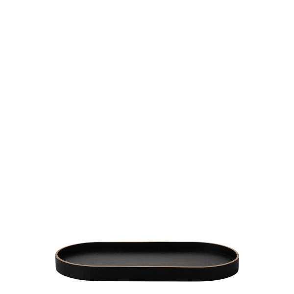 Ovalni pladenj 40 x 20 x 3 cm – Elements Wood Wengue