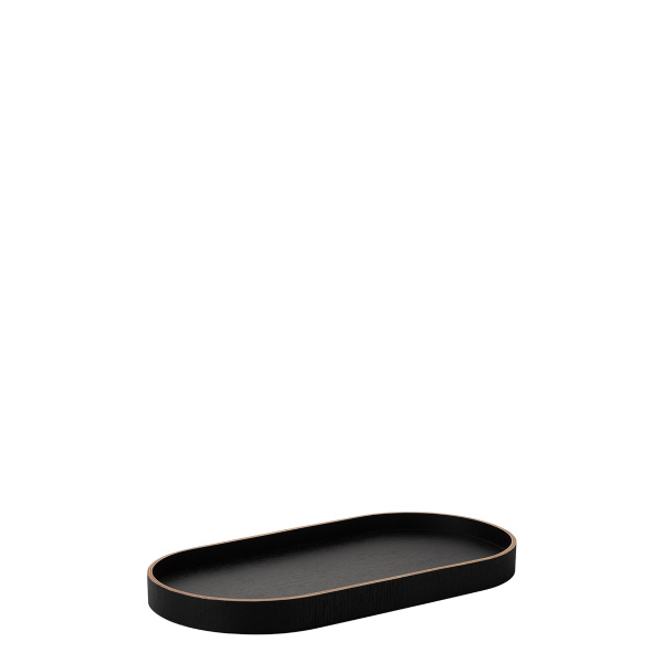 Ovalni pladenj 40 x 20 x 3 cm – Elements Wood Wengue