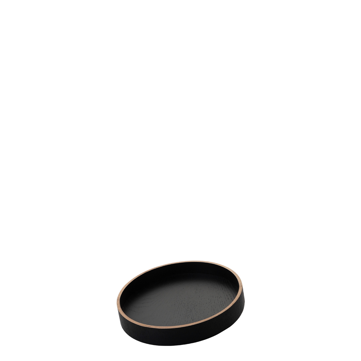 Okrogli pladenj Ø 22 cm, V: 3.5 cm – Elements Wood Wengue