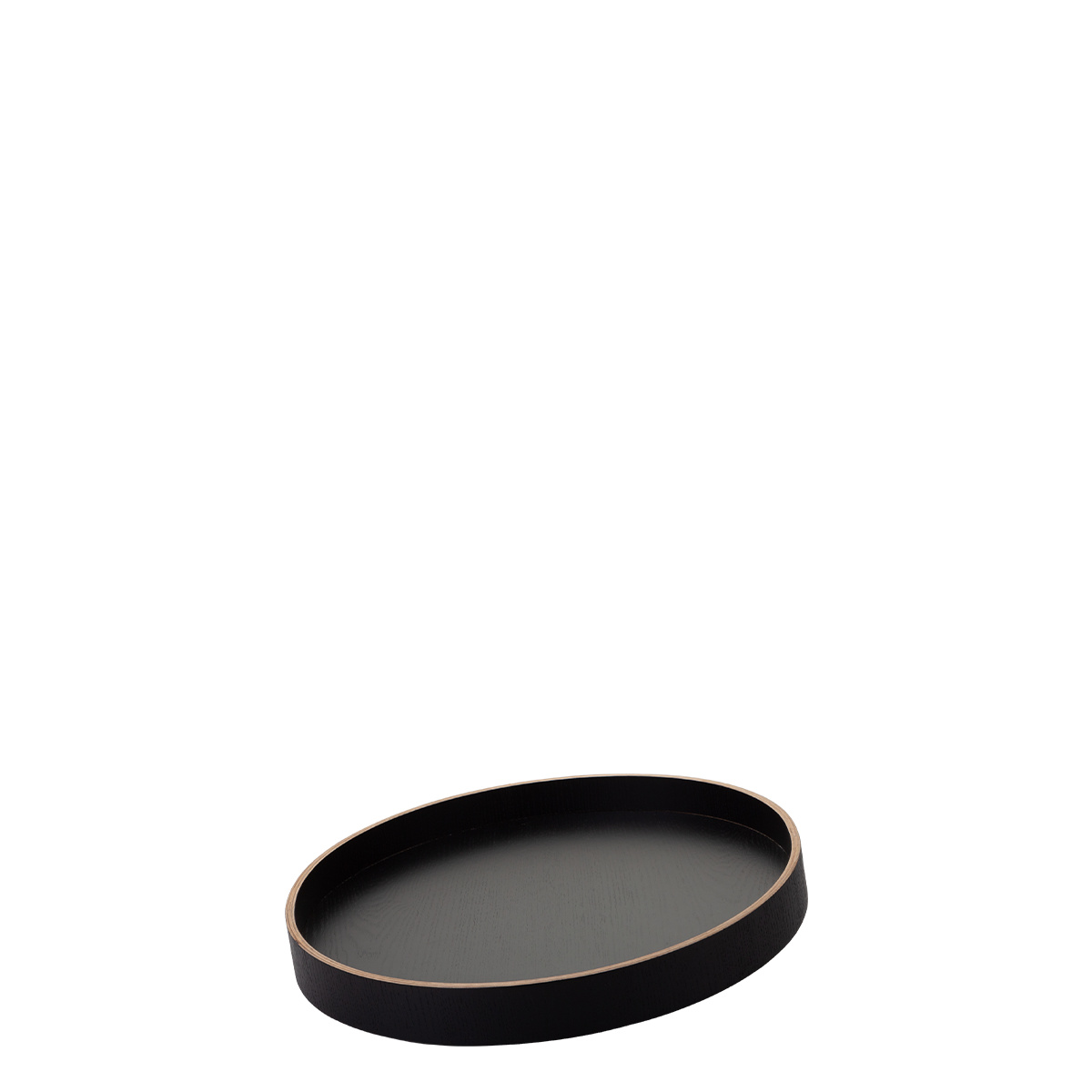 Okrogli pladenj Ø 30 cm, V: 5 cm – Elements Wood Wengue