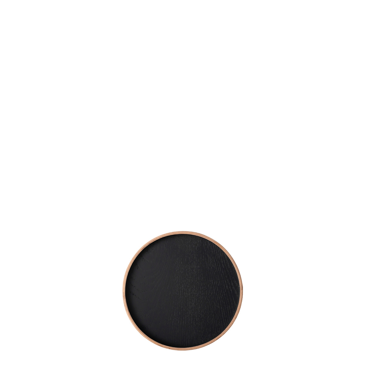 Okrogli pladenj Ø 22 cm, V: 3.5 cm – Elements Wood Wengue