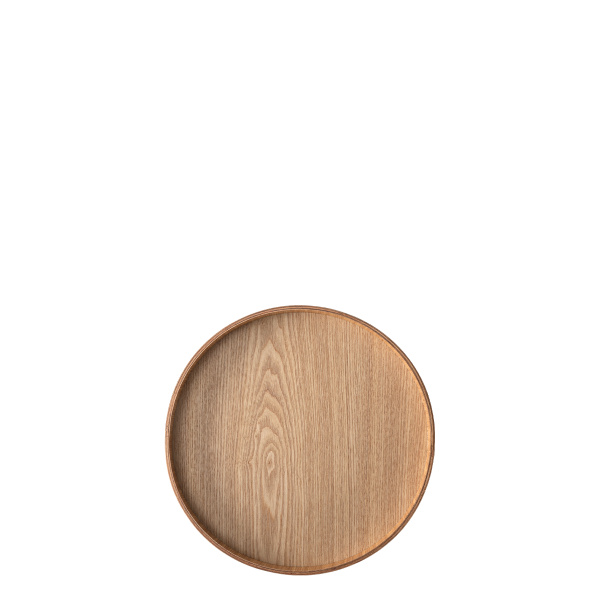 Okrogli pladenj Ø 30 cm, V: 3.5 cm – Elements Wood jesen