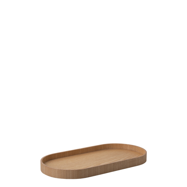 Ovalni pladenj 40 x 20 x 3 cm – Elements Wood jesen