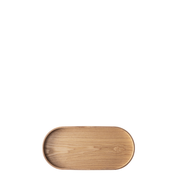 Ovalni pladenj 35.5 x 16.5 x 2.5 cm – Elements Wood jesen