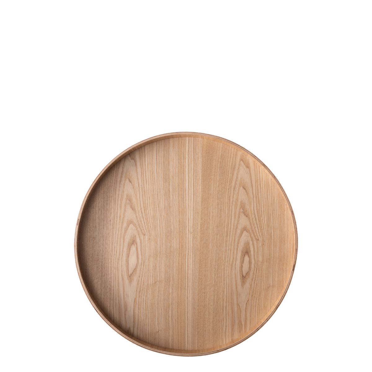Okrogli pladenj Ø 40 cm, V: 3.5 cm – Elements Wood jesen