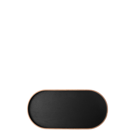 Ovalni pladenj 40 x 20 x 3 cm – Elements Wood Wengue