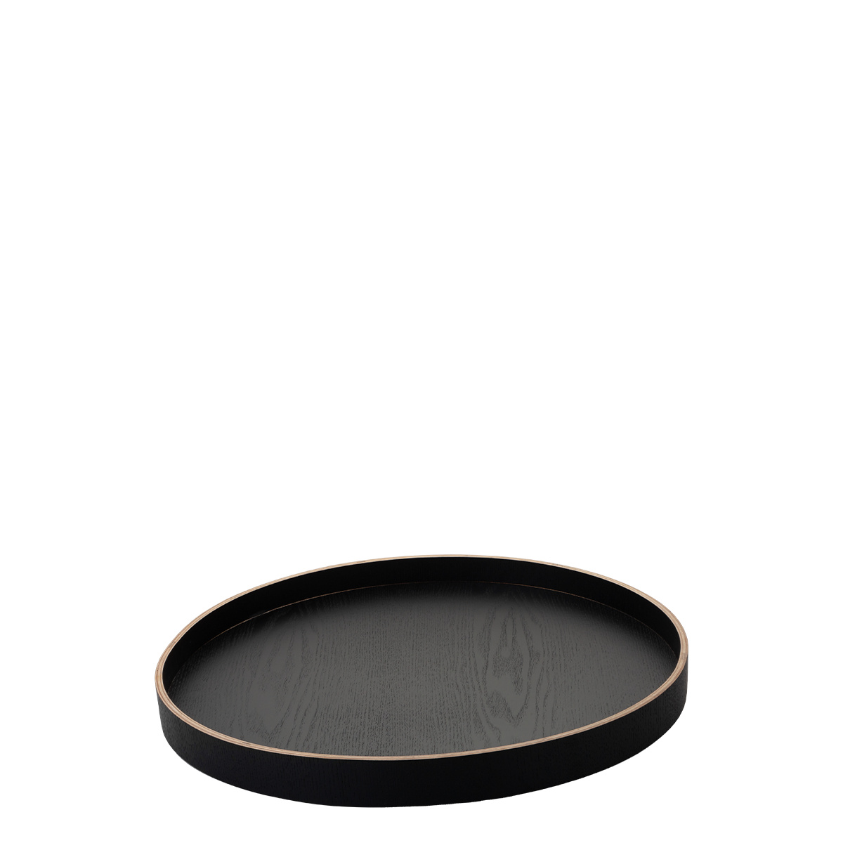 Okrogli pladenj Ø 40 cm, V: 3.5 cm – Elements Wood Wengue