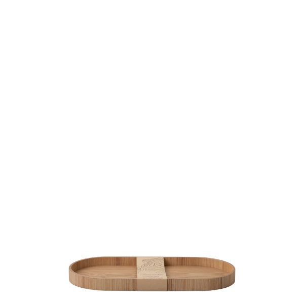 Ovalni pladenj 35.5 x 16.5 x 2.5 cm – Elements Wood jesen