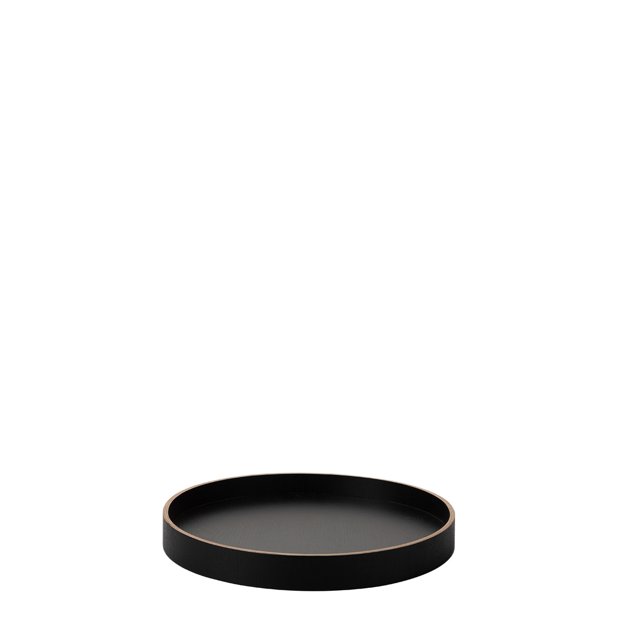 Okrogli pladenj Ø 30 cm, V: 5 cm – Elements Wood Wengue