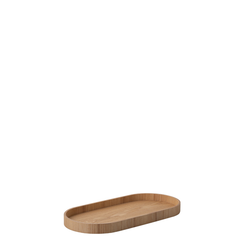 Ovalni pladenj 35.5 x 16.5 x 2.5 cm – Elements Wood jesen