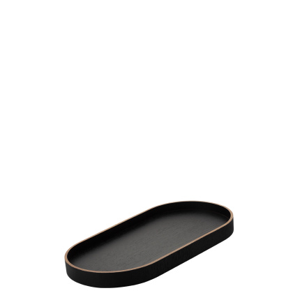Ovalni pladenj 40 x 20 x 3 cm – Elements Wood Wengue