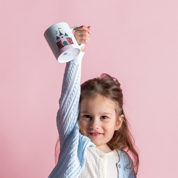 Otroški porcelanasti set Princess 3 kosov – KIDS WORLD
