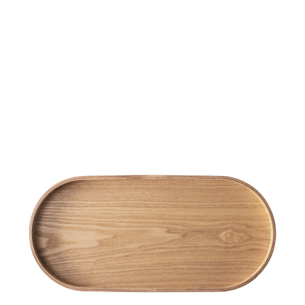 Ovalni pladenj 35.5 x 16.5 x 2.5 cm – Elements Wood jesen