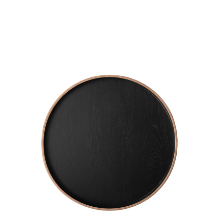 Okrogli pladenj Ø 30 cm, V: 5 cm – Elements Wood Wengue