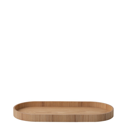 Ovalni pladenj 35.5 x 16.5 x 2.5 cm – Elements Wood jesen