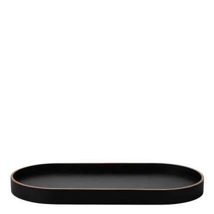 Ovalni pladenj 40 x 20 x 3 cm – Elements Wood Wengue