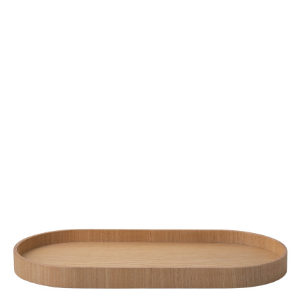 Ovalni pladenj 40 x 20 x 3 cm – Elements Wood jesen