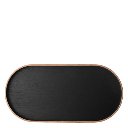 Ovalni pladenj 40 x 20 x 3 cm – Elements Wood Wengue