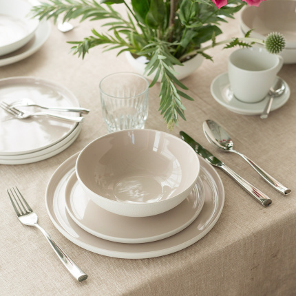 Komplet krožnikov 12 kosov — Fine Dining Rocca