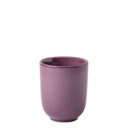 Skodelica brez ročaja 220 ml | Gaya Solatelier Aubergine