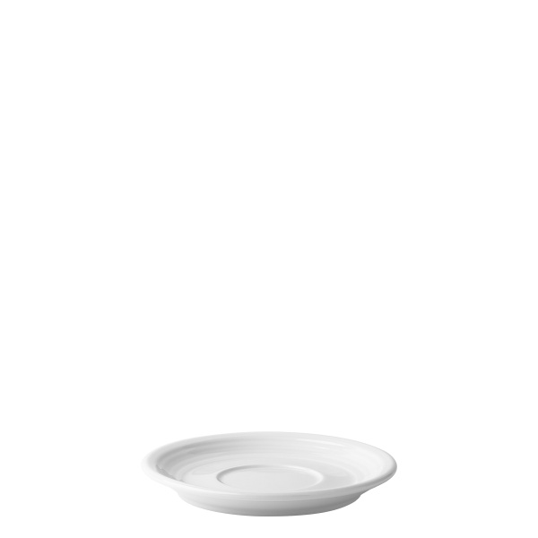 Kavni krožniček z robom Deco 16 cm set 6 kosov – UNIVERS bel