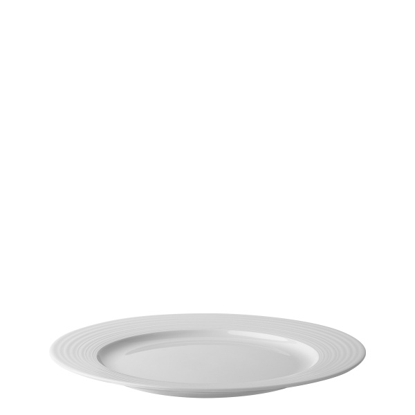Plitvi krožnik z robom Deco 27 cm set 6 kosov – UNIVERS bel