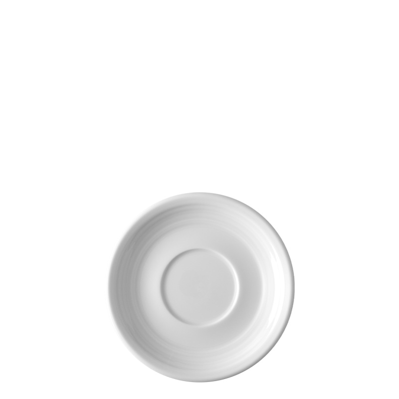 Kavni krožniček z robom Deco 16 cm set 6 kosov – UNIVERS bel