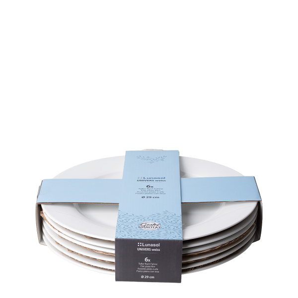 Plitvi krožnik 29 cm set 6 kosov — Univers bel