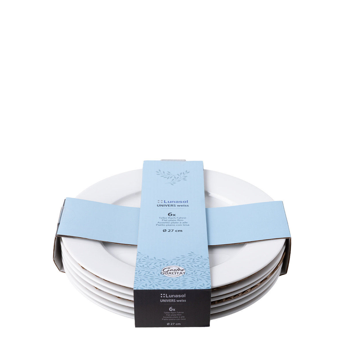 Plitvi krožnik 27 cm set 6 kosov — Univers bel