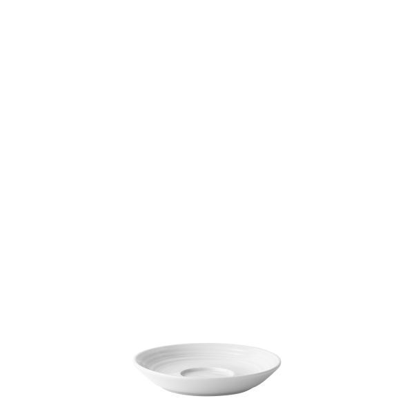 Krožniček za mokko z robom Deco 12 cm set 6 kosov – UNIVERS bel