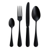 Set jedilnega pribora 24 kosov - Baguette Vintage PVD schwarz Stone Wash