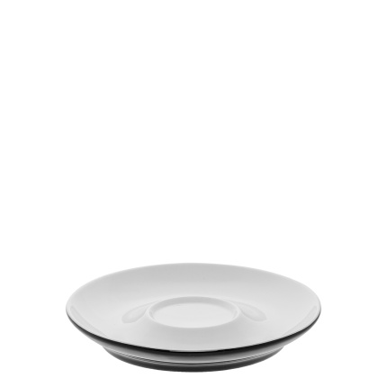 Čajni krožniček za eno osebo 16,5 cm - RGB črn