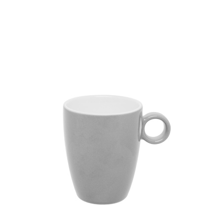 Visoka skodelica za kavo svetlo siva 190 ml - RGB