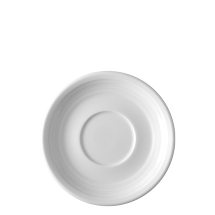 Kavni krožniček z robom Deco 16 cm set 6 kosov – UNIVERS bel