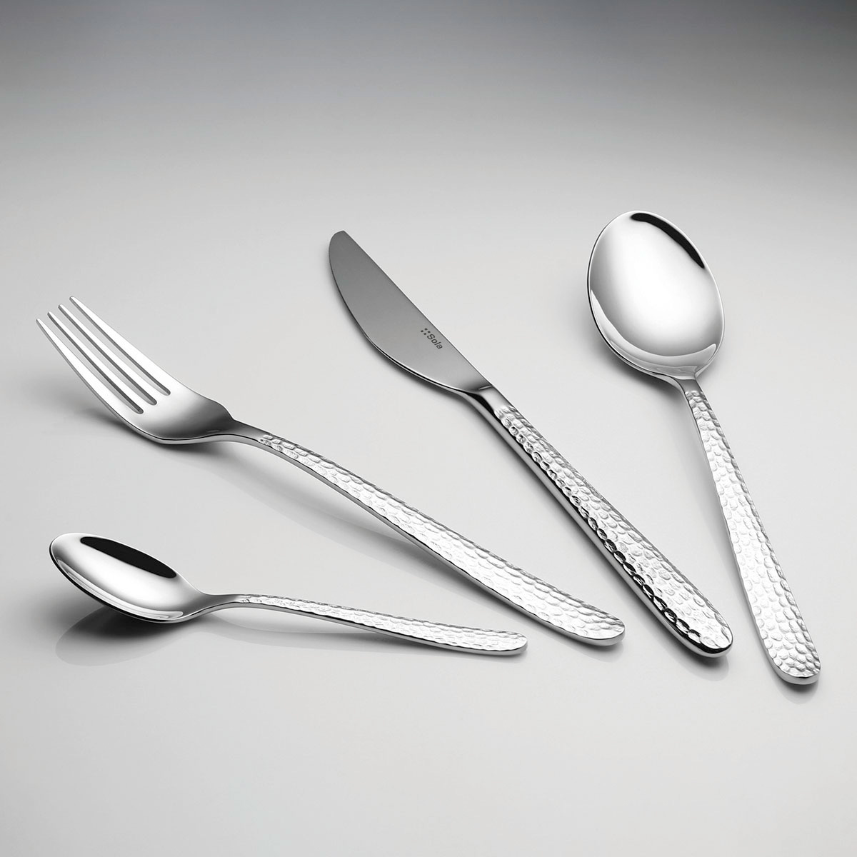 Set jedilnega pribora 72 kosov – Callisto Ice CNS