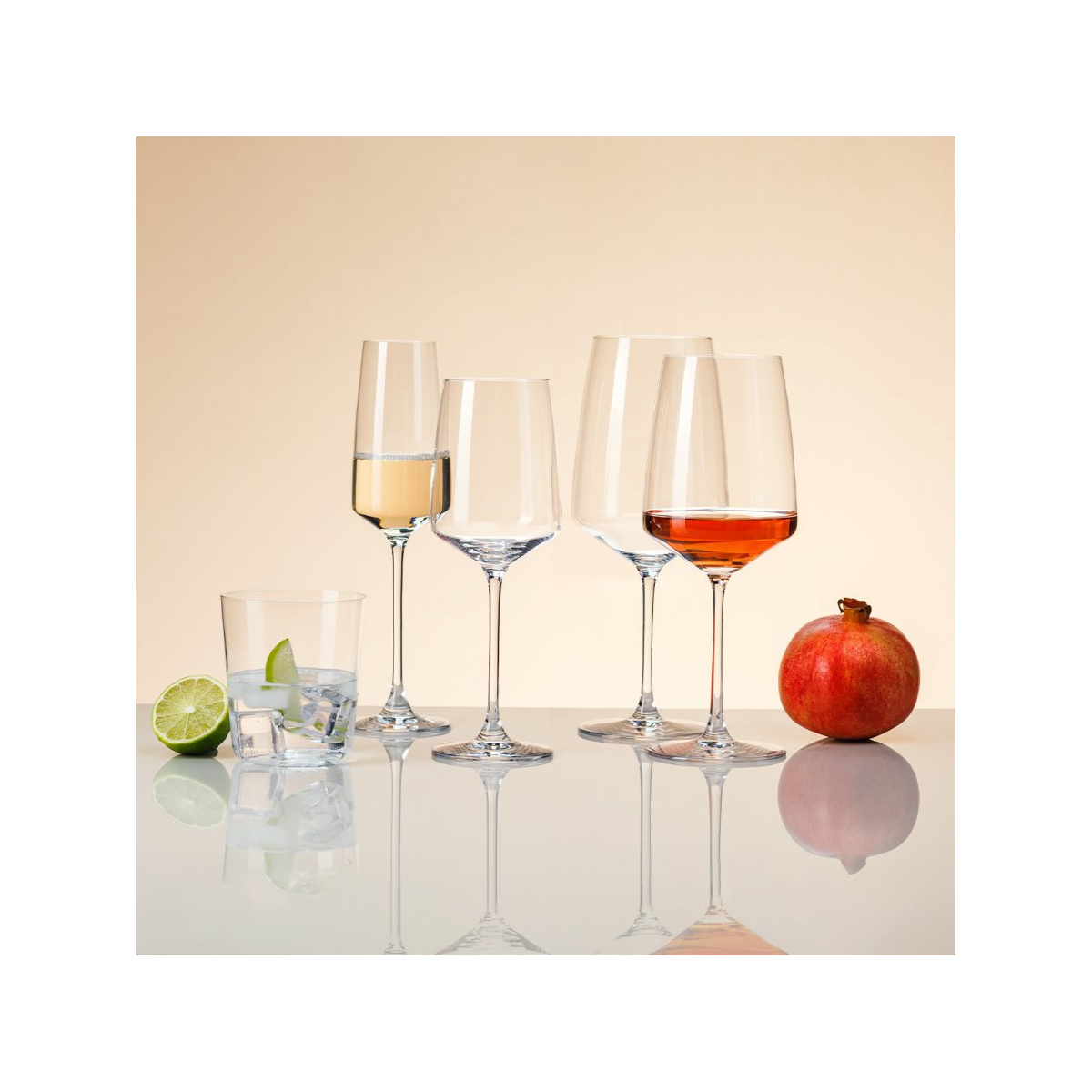 Kozarci Tumbler 440 ml 4 kosi - 21st Glas Lunasol