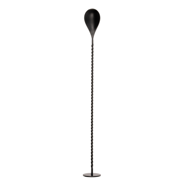 Barmanska žlica PVD črna mat 28 cm – Basic Bar