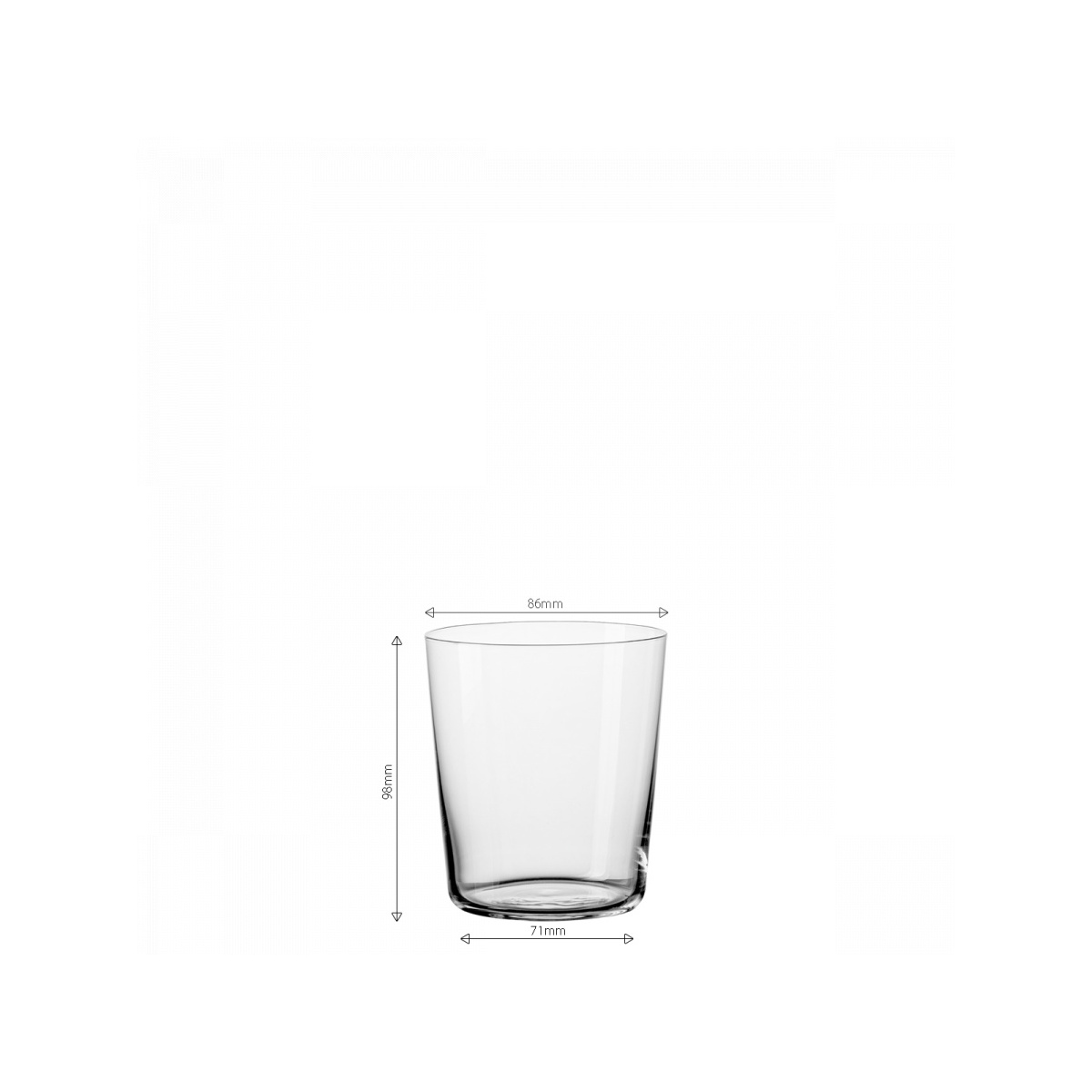 Kozarci za longdrink 515 ml 6 kosov - 21st Century Glas Lunasol