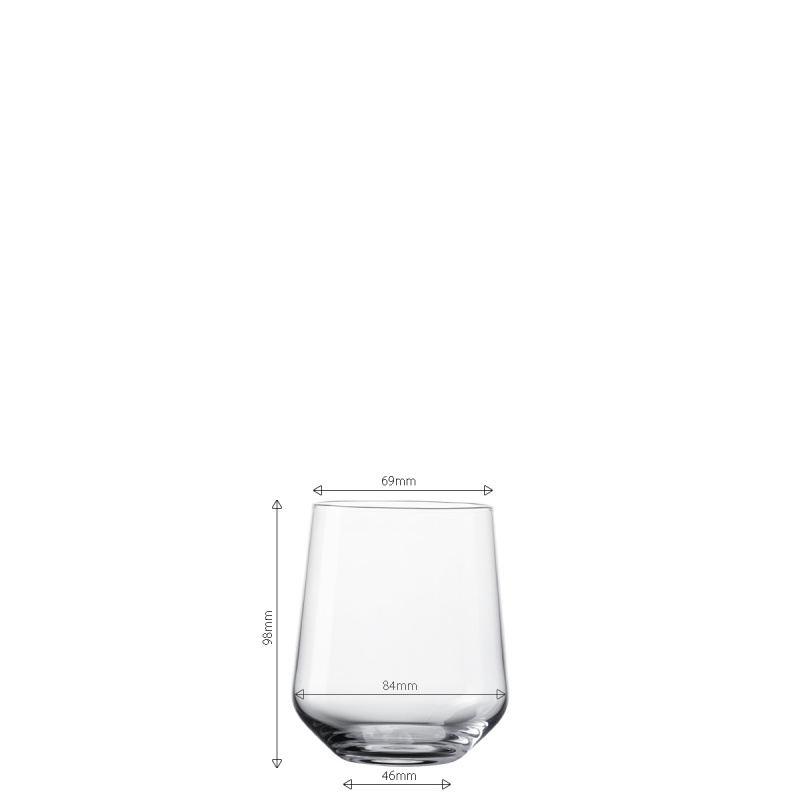 Kozarci Tumbler 350 ml komplet 4 kos - Century Glas Lunasol META Glass