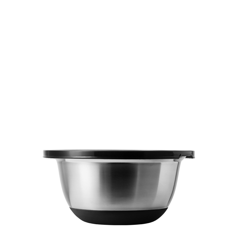 Komplet posod za mešanje s pokrovom 8 kos – Basic Kitchen