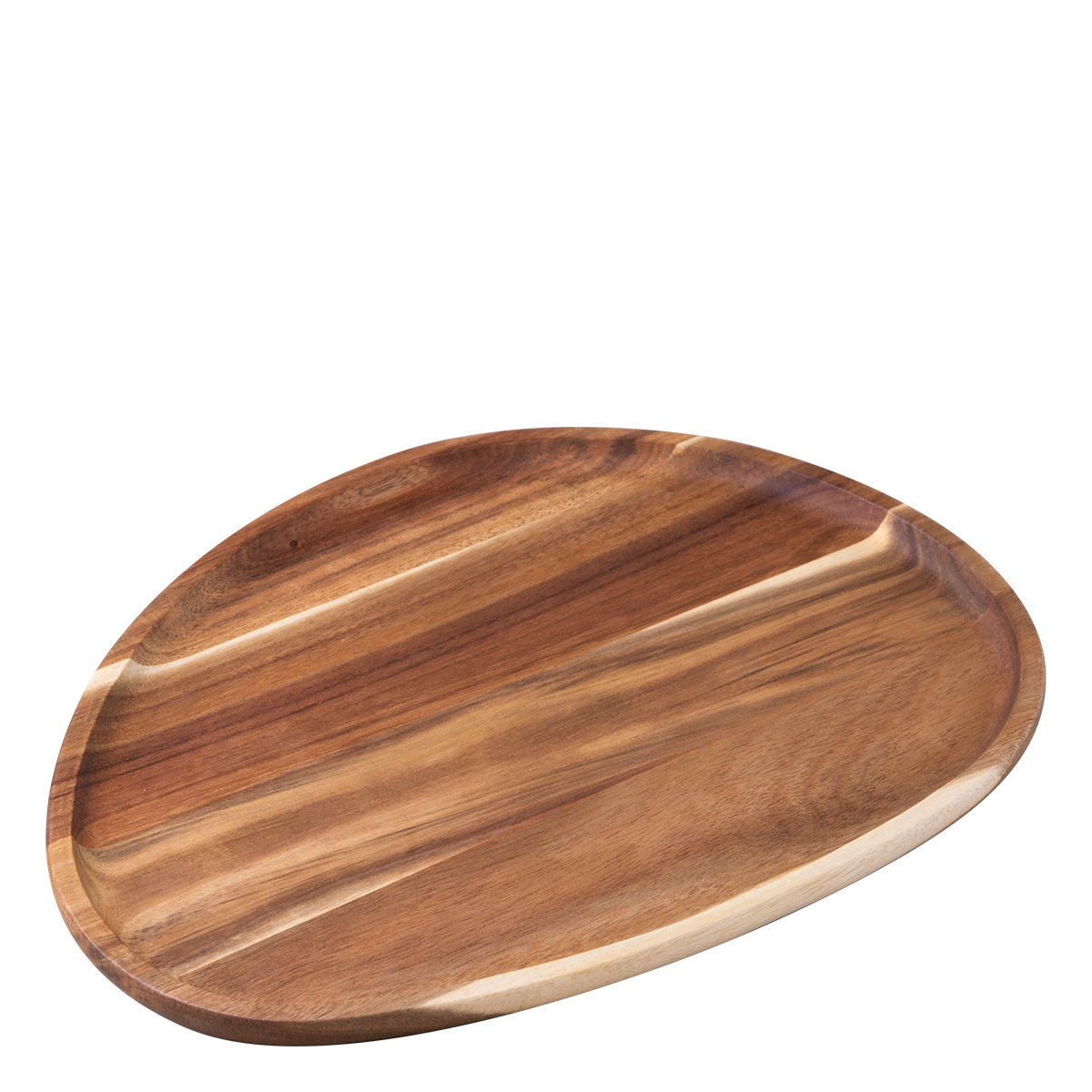 Pladenj Triangle Akacija 35 x 25 cm - FLOW Wooden