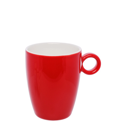 Visoka skodelica za kavo rdeča 190 ml - RGB