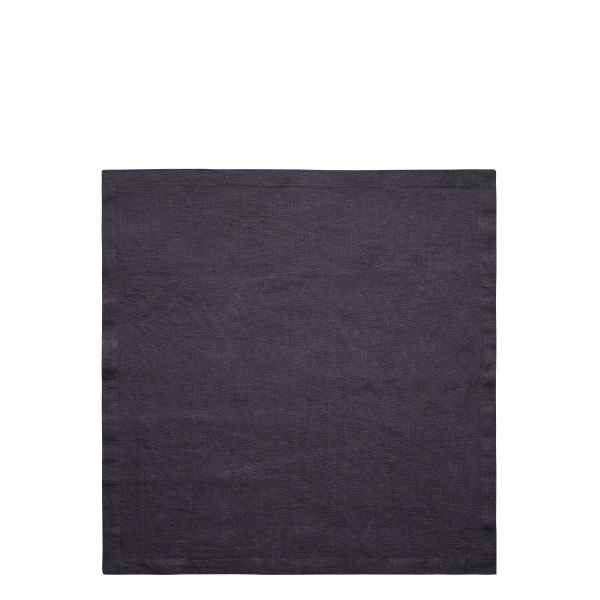 Antracit laneni prtički 50 x 50 cm 2 kosa - Gaya Ambiente