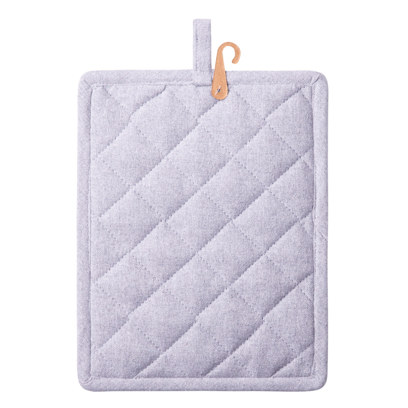 Svetlosiva bombažna kuhinjska rokavica 19 x 24 cm – Basic Ambiente