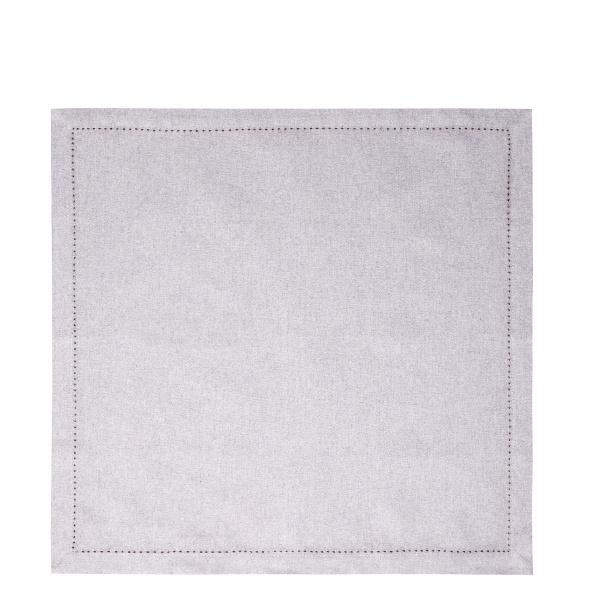 Svetlosivi bombažni prtički 45 x 45 cm 2 kosa – Basic Ambiente