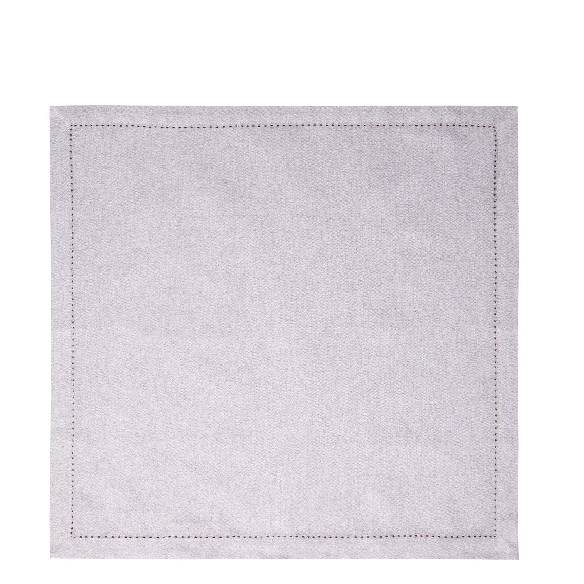 Svetlosivi bombažni prtički 45 x 45 cm 2 kosa – Basic Ambiente
