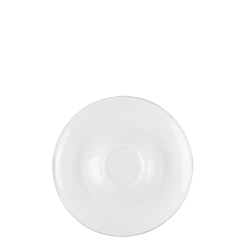 Krožniček za espresso črn 12,5 cm – RGB